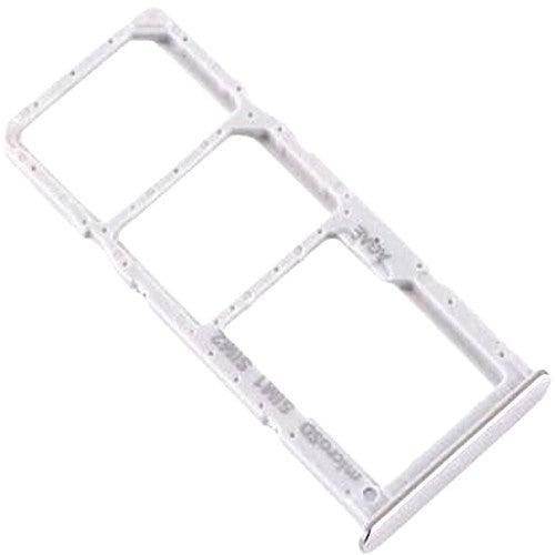 Sim Card Holder Tray for Samsung Galaxy A71 Silver - EGFix