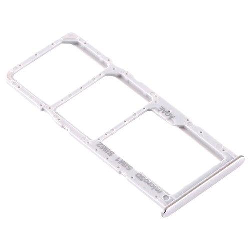 Sim Card Holder Tray for Samsung Galaxy A71 Silver - EGFix
