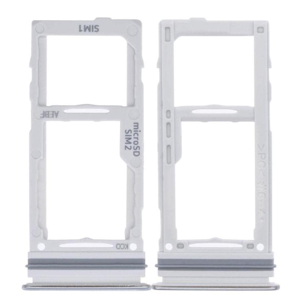 Sim Card Holder Tray for Samsung Galaxy A72 Silver - EGFix