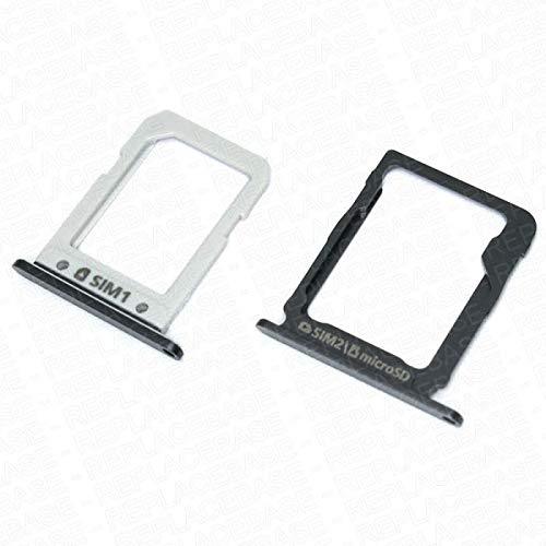 Sim Card Holder Tray for Samsung Galaxy A8 2015 Black - EGFix