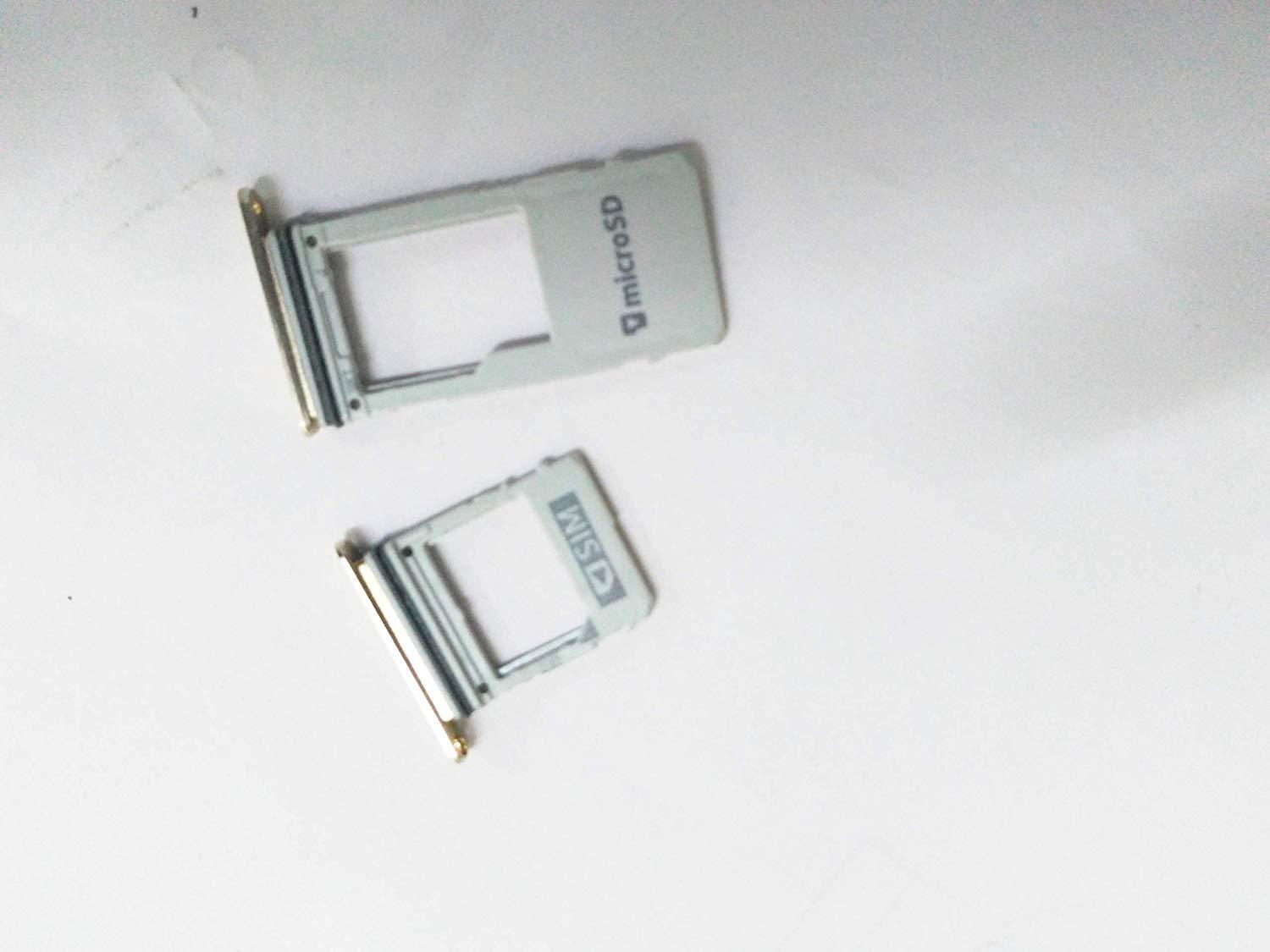 Sim Card Holder Tray for Samsung Galaxy A8 Plus Gold - EGFix