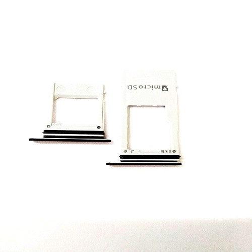 Sim Card Holder Tray for Samsung Galaxy A8 2018 Black - EGFix