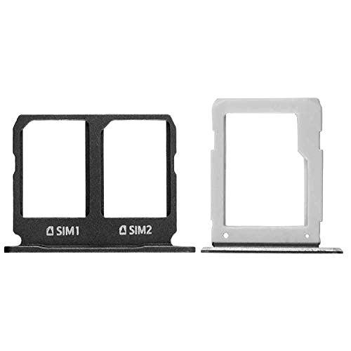 Sim Card Holder Tray for Samsung Galaxy A9 Pro Black - EGFix