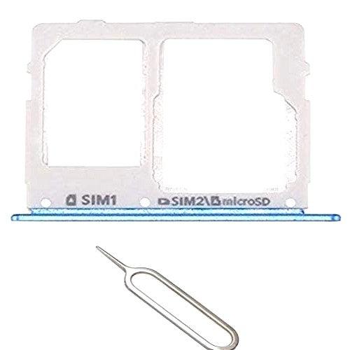 Sim Card Holder Tray for Samsung Galaxy C5 Pro Blue - EGFix