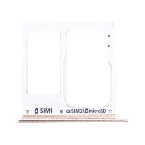 Sim Card Holder Tray for Samsung Galaxy C7 Pro Gold - EGFix