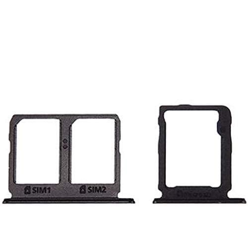 Sim Card Holder Tray for Samsung Galaxy C9 Black - EGFix