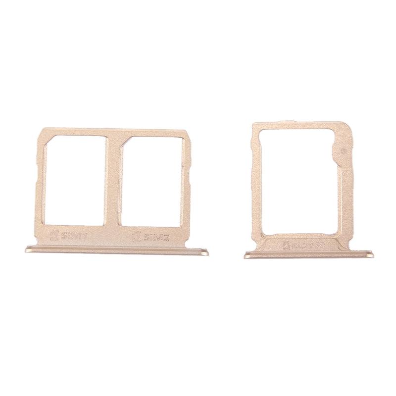 Sim Card Holder Tray for Samsung Galaxy C9 Pro Gold - EGFix