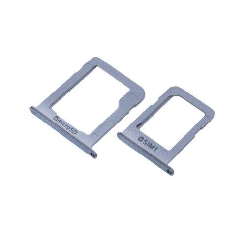 Sim Card Holder Tray for Samsung Galaxy E7 Silver - EGFix