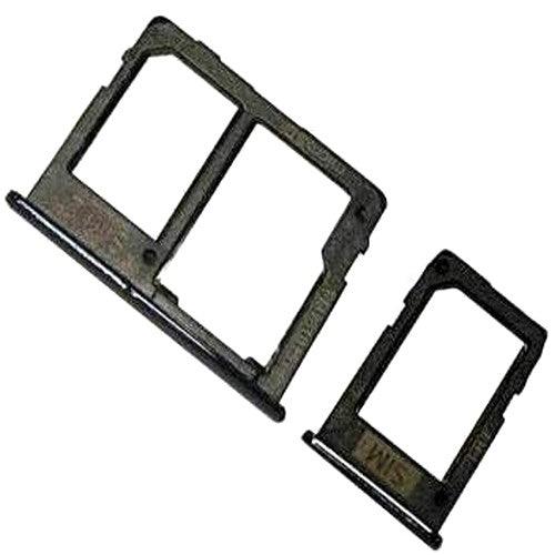 Sim Card Holder Tray for Samsung Galaxy J6 Black - EGFix