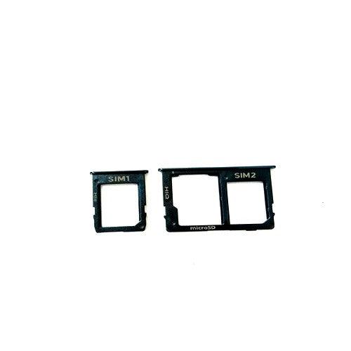 Sim Card Holder Tray for Samsung Galaxy J6 Plus Blue - EGFix