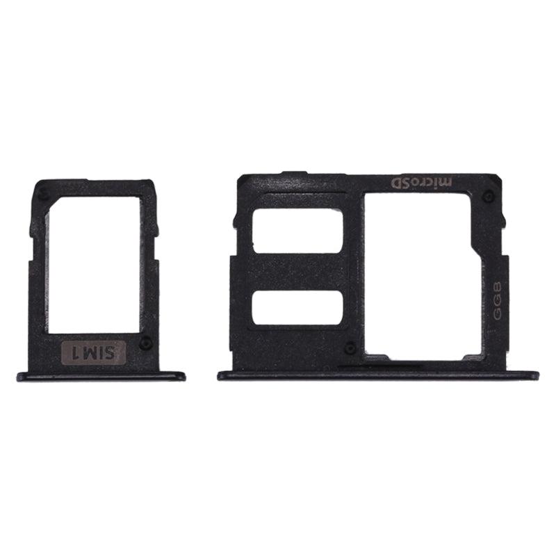 Sim Card Holder Tray for Samsung Galaxy J7 2017 Black - EGFix