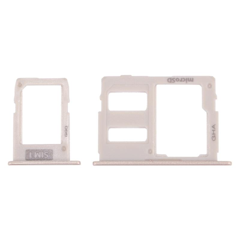 Sim Card Holder Tray for Samsung Galaxy J7 2017 Gold - EGFix