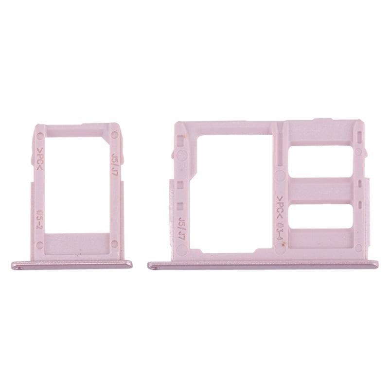 Sim Card Holder Tray for Samsung Galaxy J7 2017 Gold - EGFix