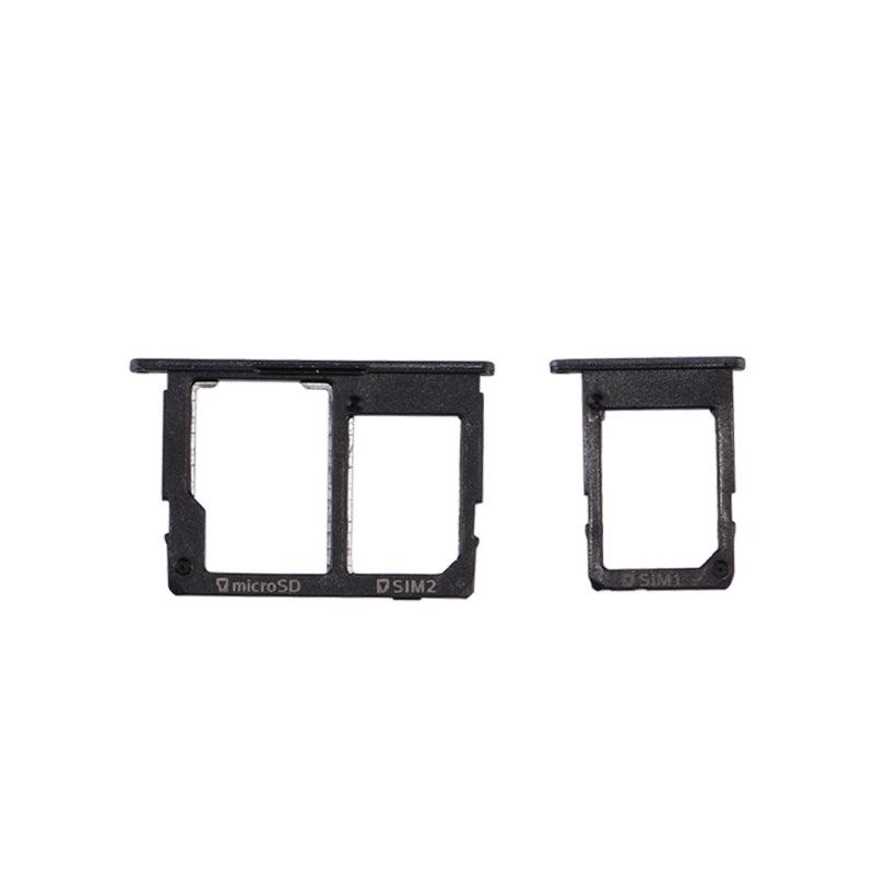 Sim Card Holder Tray for Samsung Galaxy J7 Prime Black - EGFix