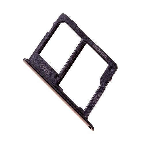 Sim Card Holder Tray for Samsung Galaxy J8 Black - EGFix