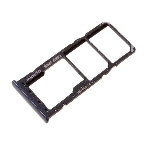 Sim Card Holder Tray for Samsung Galaxy M02 Black - EGFix