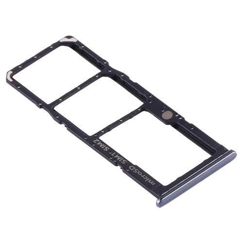 Sim Card Holder Tray for Samsung Galaxy M11 Black - EGFix