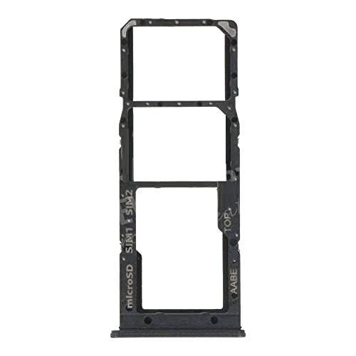 Sim Card Holder Tray for Samsung Galaxy M12 Black - EGFix