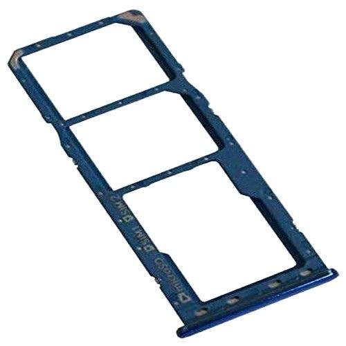 Sim Card Holder Tray for Samsung Galaxy M20 Blue - EGFix