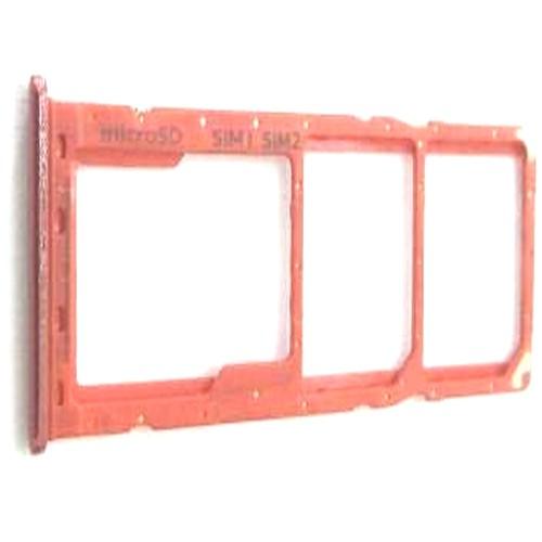 Sim Card Holder Tray for Samsung Galaxy M20 Red - EGFix