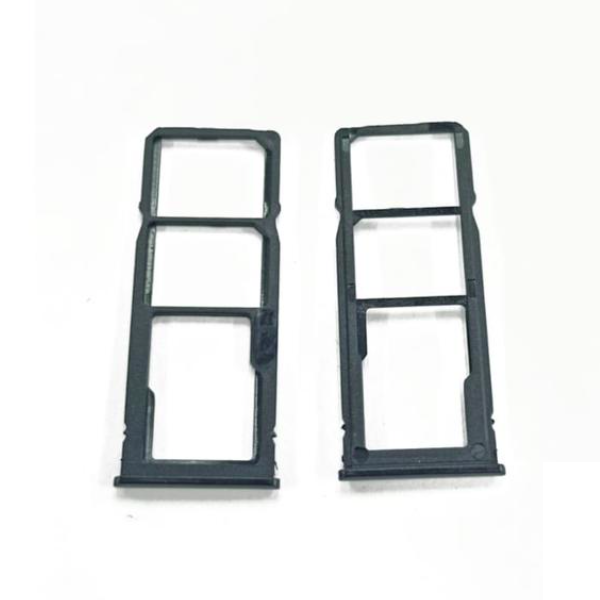 Sim Card Holder Tray for Samsung Galaxy M21 Black - EGFix