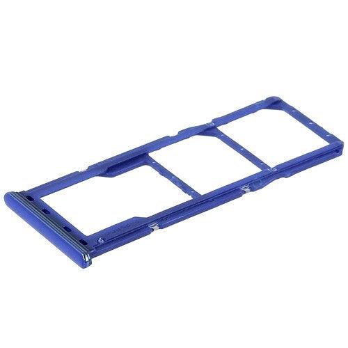 Sim Card Holder Tray for Samsung Galaxy M21 Blue - EGFix