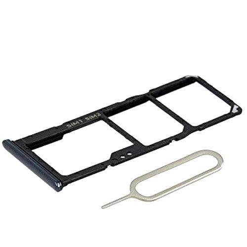 Sim Card Holder Tray for Samsung Galaxy M30 Black - EGFix