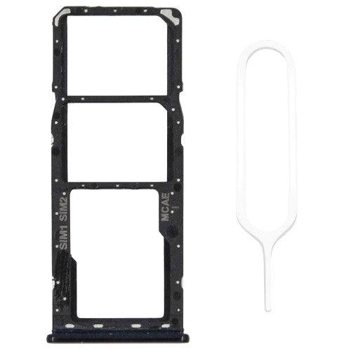 Sim Card Holder Tray for Samsung Galaxy M31 Black - EGFix