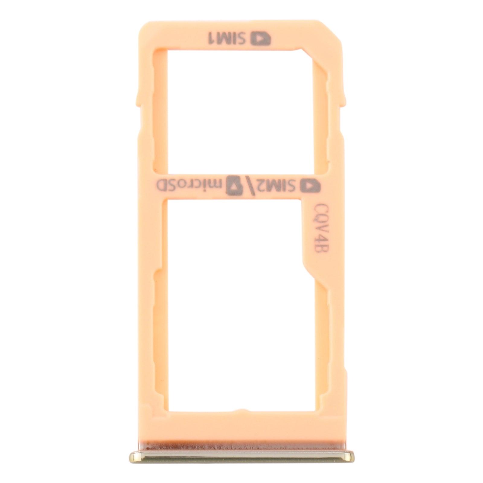 Sim Card Holder Tray for Samsung Galaxy M40 Orange - EGFix