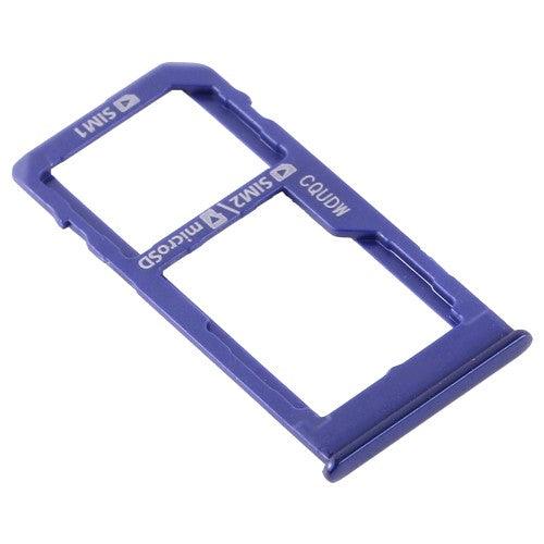 Sim Card Holder Tray for Samsung Galaxy M40 Blue - EGFix