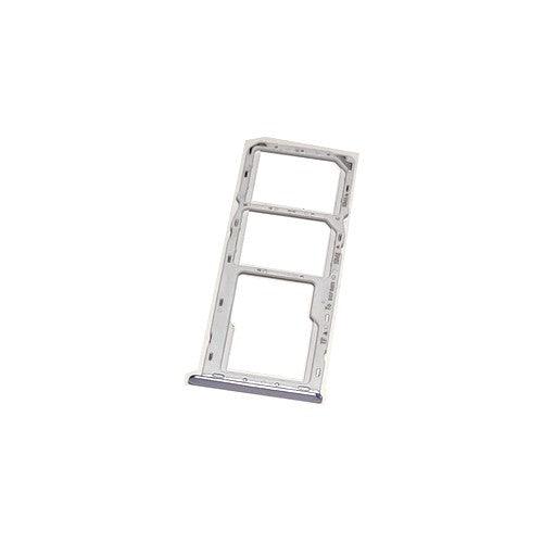 Sim Card Holder Tray for Samsung Galaxy M42 Silver - EGFix