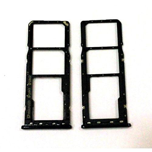 Sim Card Holder Tray for Samsung Galaxy M50 Black - EGFix
