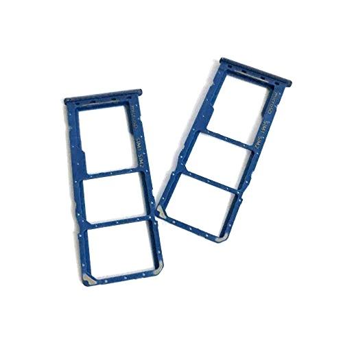Sim Card Holder Tray for Samsung Galaxy M50 Blue - EGFix