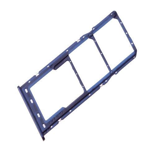Sim Card Holder Tray for Samsung Galaxy M51 Blue - EGFix
