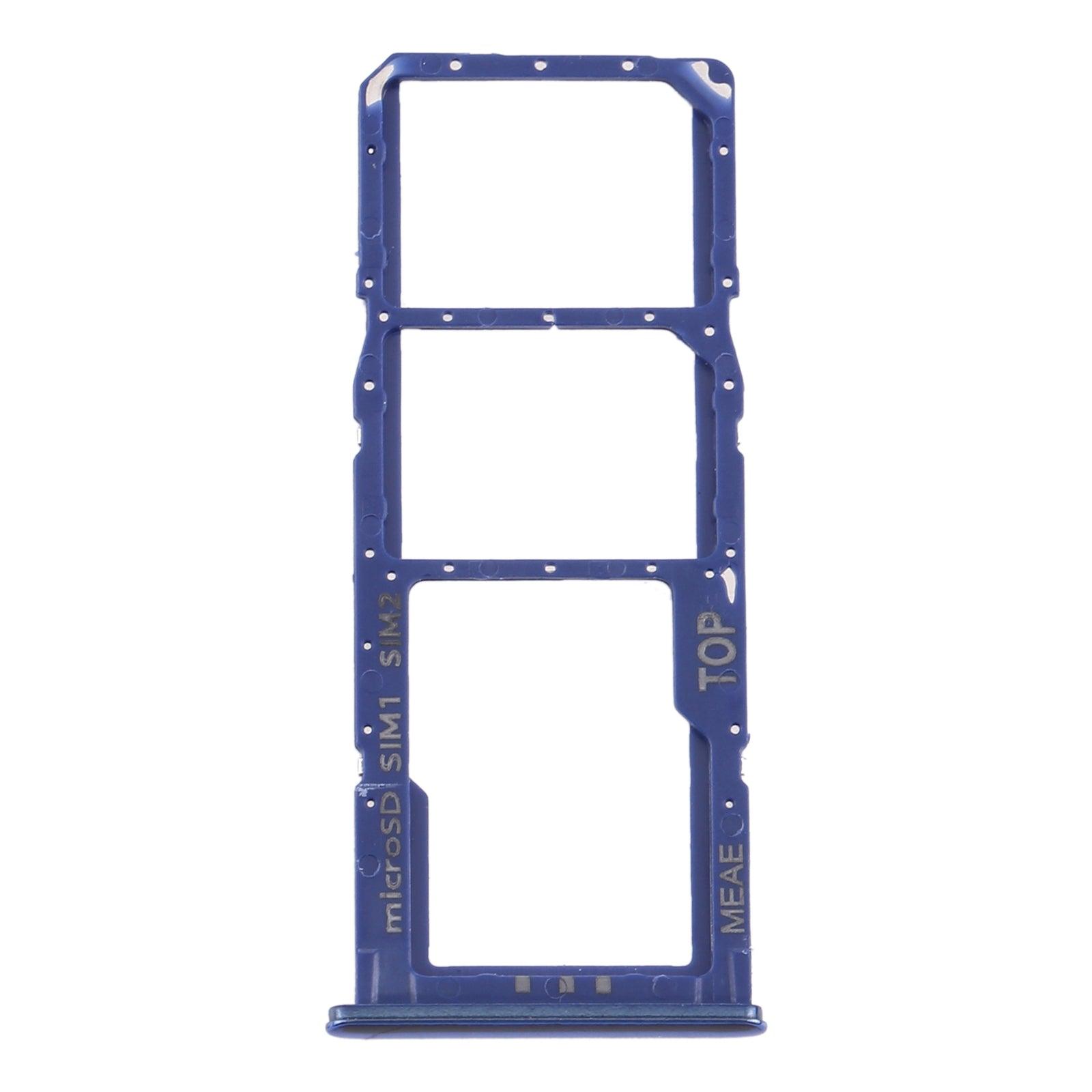 Sim Card Holder Tray for Samsung Galaxy M51 Blue - EGFix