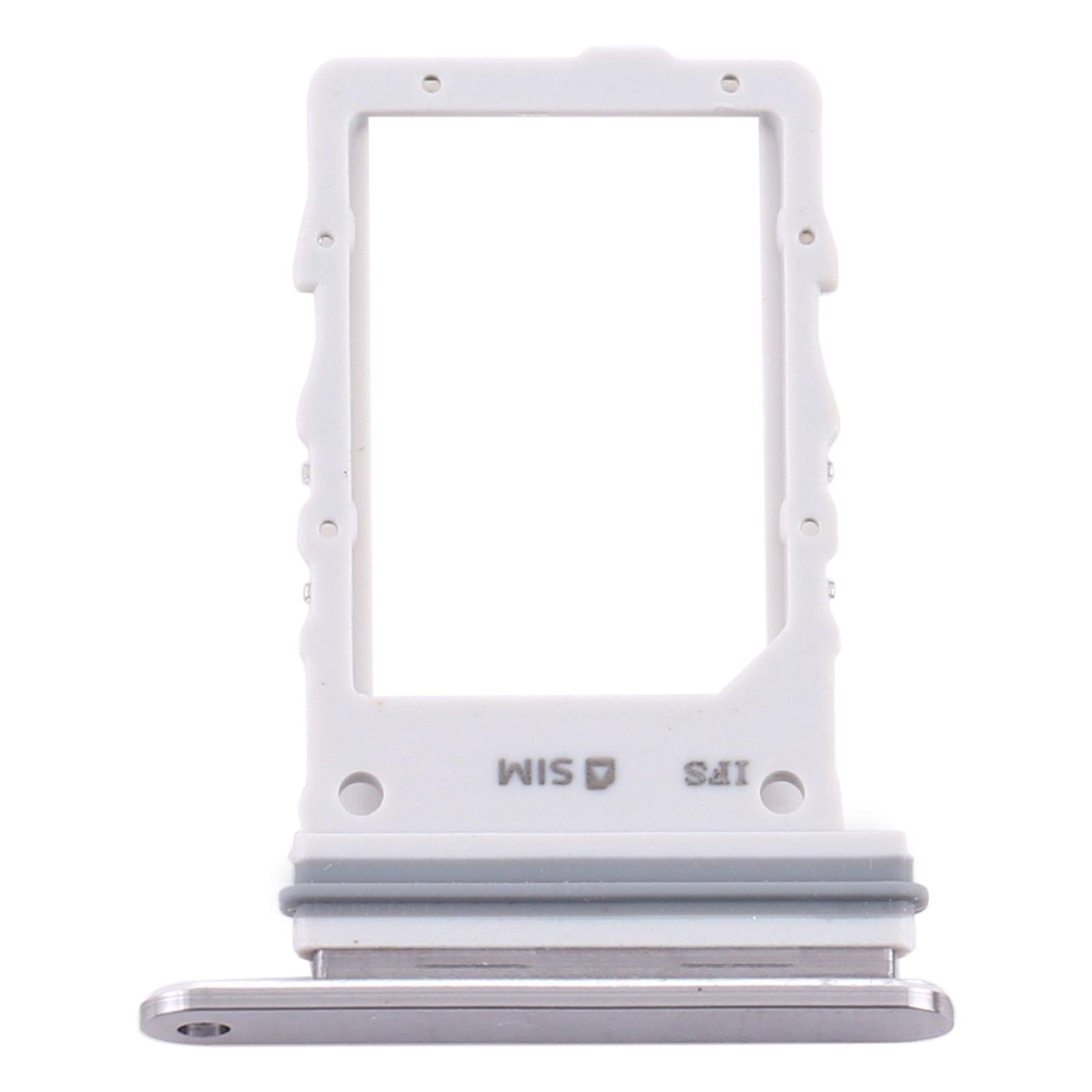 Sim Card Holder Tray for Samsung Galaxy Note 10 Silver - EGFix