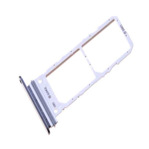 Sim Card Holder Tray for Samsung Galaxy Note 10 Silver - EGFix