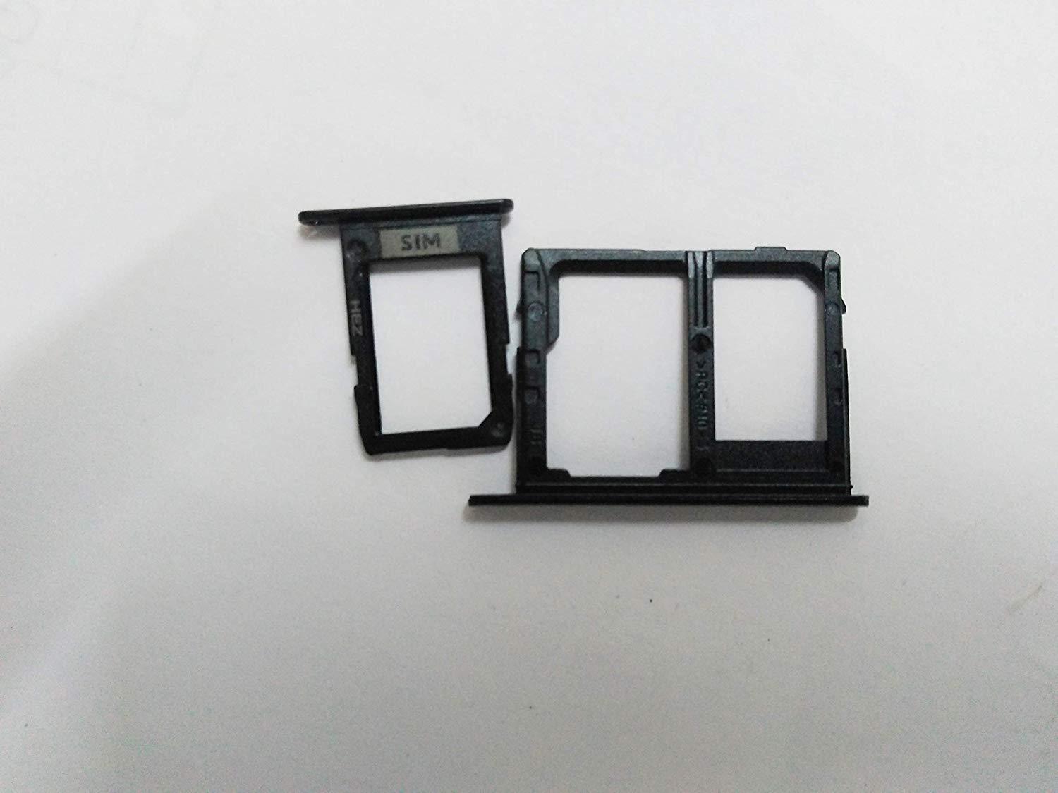 Sim Card Holder Tray for Samsung Galaxy On6 2018 Black - EGFix