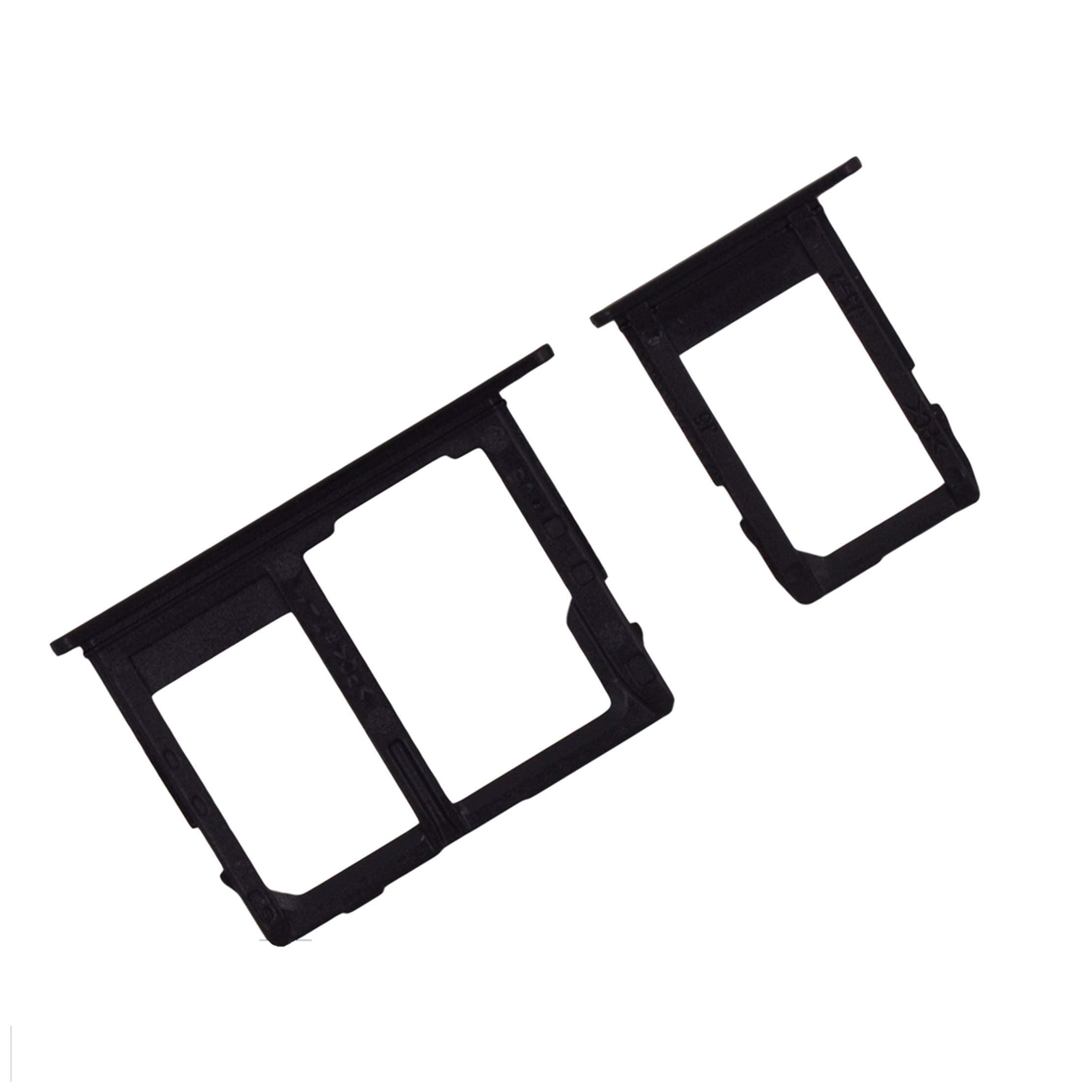 Sim Card Holder Tray for Samsung Galaxy On7 2018 Black - EGFix