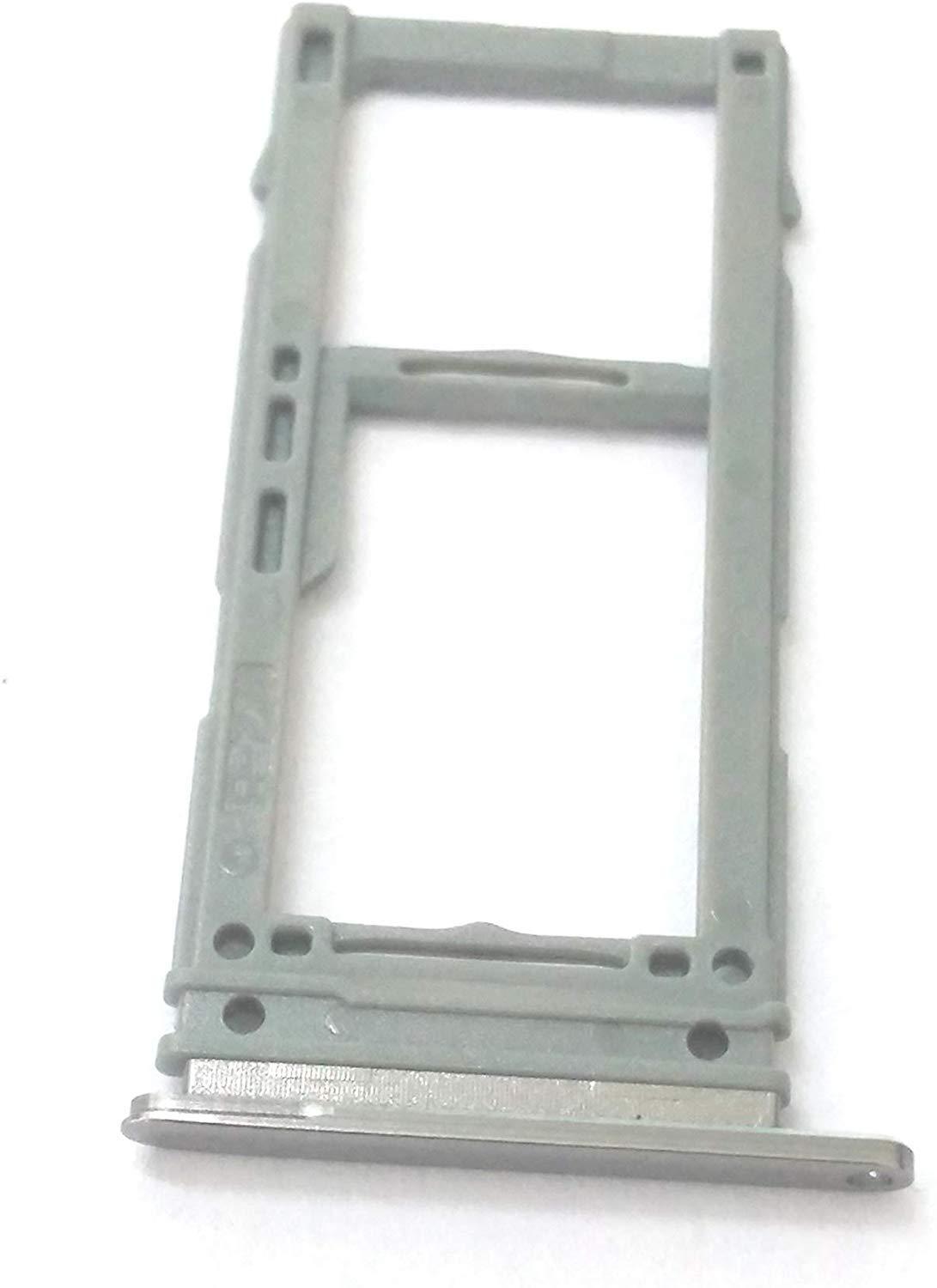 Sim Card Holder Tray for Samsung Galaxy S10 Plus Silver - EGFix