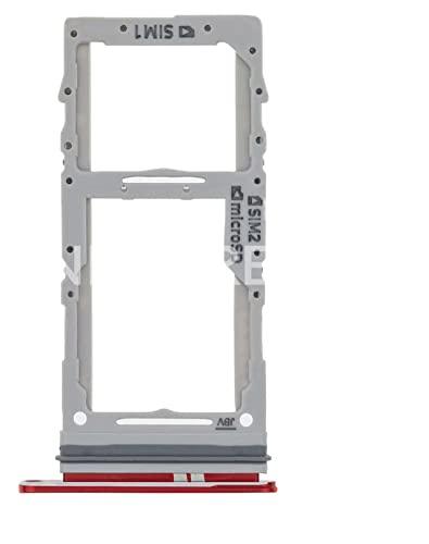 Sim Card Holder Tray for Samsung Galaxy S20 Red - EGFix