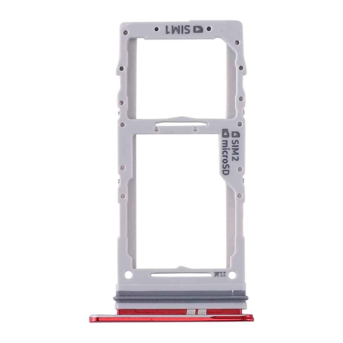 Sim Card Holder Tray for Samsung Galaxy S20 Ultra Red - EGFix