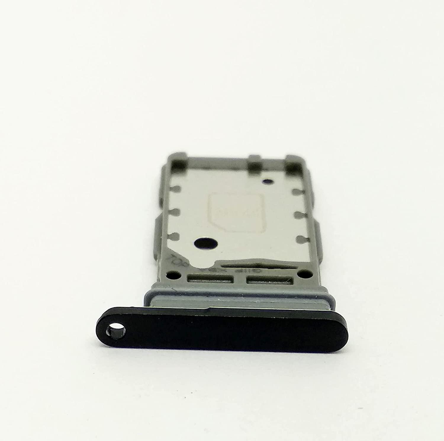 Sim Card Holder Tray for Samsung Galaxy S21 Ultra Black - EGFix