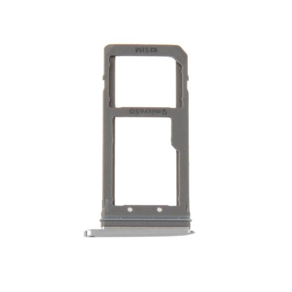 Sim Card Holder Tray for Samsung Galaxy S7 Edge Silver - EGFix
