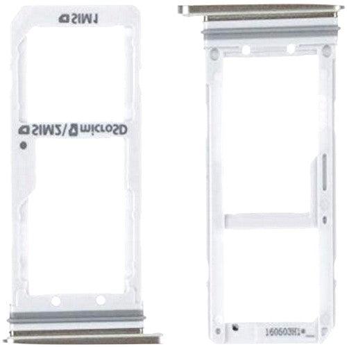 Sim Card Holder Tray for Samsung Galaxy S7 Silver - EGFix