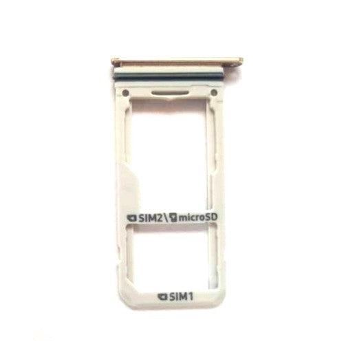 Sim Card Holder Tray for Samsung Galaxy S8 Plus Gold - EGFix
