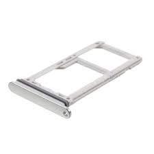 Sim Card Holder Tray for Samsung Galaxy S8 Silver - EGFix