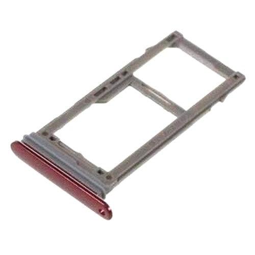 Sim Card Holder Tray for Samsung Galaxy S9 Red - EGFix