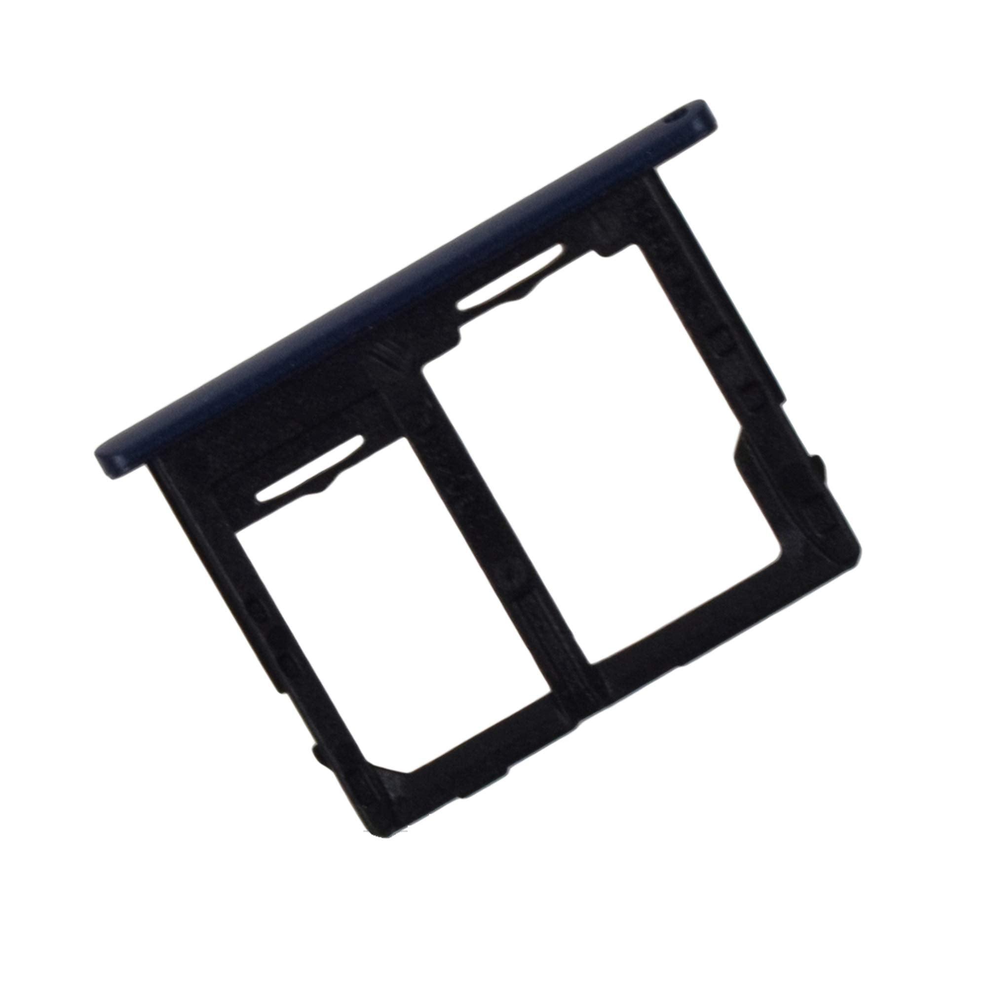 Sim Card Holder Tray for Samsung Galaxy Tab T595 Black - EGFix