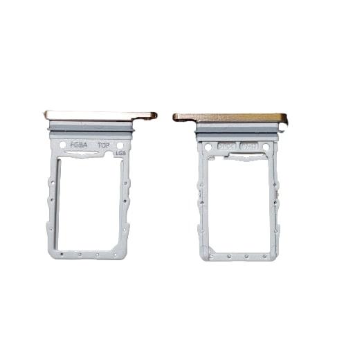 Sim Card Holder Tray for Samsung Galaxy Z Flip 4 Gold - EGFix